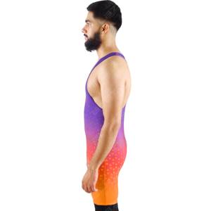 Derniers modèles de maillots de sport pour hommes pour la lutte Fitness professionnel tricoté grande taille respirant lavé - Product Image 5