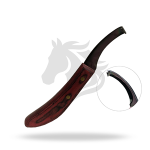 Couteau à sabot pour chevaux, lame noire, outil vétérinaire, pour l'examen et la coupe des sabots - Product Image 1