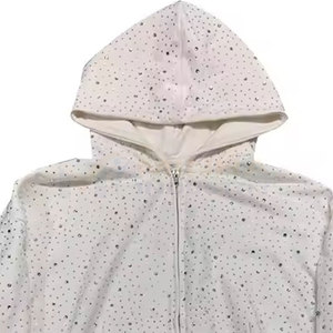 Sudaderas con Pedrería Personalizadas para Uso Casual, Material Ligero y Duradero, Hechas en Pakistán - Product Image 5