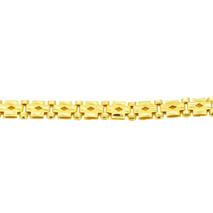 Pulsera de Reloj para Hombre Chapada en Oro de 14K, 18K y 24K, Estilo Dubái, Joyería de Moda Árabe para Hombre, Oro Joyería - Product Image 2