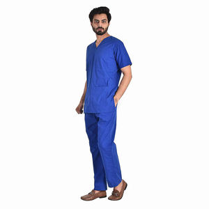 Vêtements médicaux pour hommes, tenues d'hôpital durables, fournisseur en gros de vêtements de travail pour hommes, ensemble de blouses médicales respirantes, vêtements de travail professionnels pour infirmiers - Product Image 2