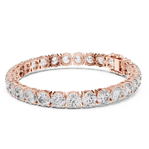 LUXURY LAB GROWN ROUND CUT DIAMOND BRACELET SET IN 18KT SOLID <b>YELLOW</b> GOLD DAILY OFFICE WEAR WEDDING ENGAGEMENT FOR WOMEN & MEN - Product Image 1