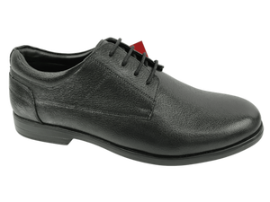 Chaussures habillées pour hommes Dlords Jayden Derby à lacets, semelle extérieure en caoutchouc antidérapante, tige en cuir de veau, semelle intermédiaire en EVA, chaussures de bureau et de carrière - Product Image 1