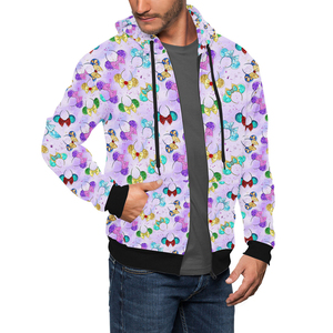 New Design Latest Fashion Lightweight Slim Fit Zipper Sublimation Hoodies <b>for</b> <b>Men</b> Winter Fleece Fabric Fortleo - Product Image 3