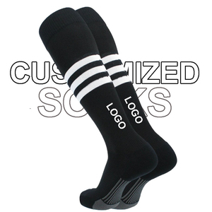 Custom Sublimated Nylon/Cotton Eco-Friendly <b>Compression</b> Baseball <b>Socks</b> for Men Women OEM ODM Private Label Wholesale - Product Image 2