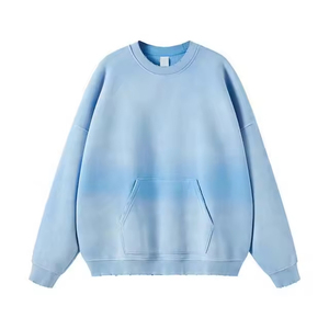 Sudadera de Invierno para Hombre, Corte Holgado, Estilo Casual, Básica, Mezcla de Algodón, con Bolsillo de Tela de Rizo, Hecha en Pakistán, de Alta Calidad - Product Image 4