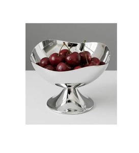 Frutero de Diseño de Lujo, Plato para Servir Frutas con Decoración de Aleación, Recipiente de Acero Inoxidable para Almacenamiento de Frutas al Precio Más Bajo - Product Image 1