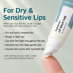 MOSOWOW Superbarrier <b>Lip</b> Balm Tube 10g Moisturizing For Soft Smooth Hydrated <b>Lips</b> - Product Image 3