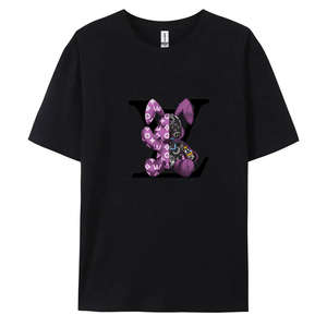 Nueva Camiseta de Verano para Mujer, Talla Grande, de Moda, Lujosa, de Manga Corta, 100% Algodón, Informal - Product Image 4