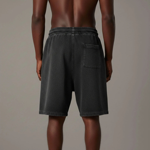 Pantalones Cortos Deportivos Personalizados para Hombre, de Alta Calidad, de Poliéster/Algodón, Sólidos, Ecológicos, de Secado Rápido, Casuales de Verano, Antiarrugas - Product Image 3