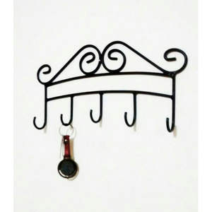 Elegante Perchero de Pared Moderno de Metal Resistente con 2 Ganchos, Acabado Plateado, Ahorra Espacio para la Entrada - Product Image 3