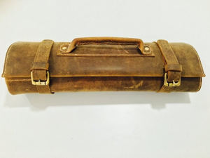 Bolsa de Cuero para Cuchillos de Gran Capacidad, Resistente a Olores, Organizador de Cocina para Restaurante con Correa de Hebilla LSKR-0074 - Product Image 4