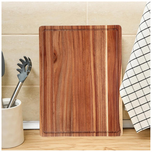 เขียงไม้ไผ่ชั้นเยี่ยมเขียงไม้เขียงไม้ระดับพรีเมียมทนทานไม้มะม่วง - Product Image 5