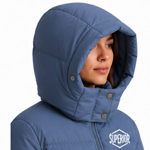 Abrigo de Invierno para Mujer con Ribete de Piel Sintética, Acolchado Térmico y Protección Impermeable y Cortavientos para Climas Fríos - Product Image 3