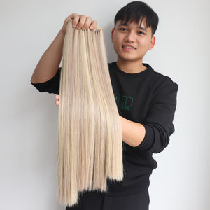 Extensiones de Cabello Liso Sedoso de Doble Trama Vietnamita de Alta Calidad, 100% Cabello Virgen Remy Natural, Tendencia Actual - Product Image 3
