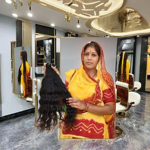 100% Virgin Cambodian Temple Hair <b>Extensions</b> <b>Cheap</b> Cuticle Aligned Wavy Bundles with Double Weft Deep Wave Machine Human Hair - Product Image 4