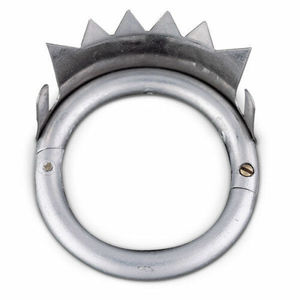Anillo Nasal para Toro de Primera Calidad, Herramienta de Manejo y Restricción de Ganado, Anillo Nasal de Acero Inoxidable para Animales de Granja Veterinarios - Product Image 3