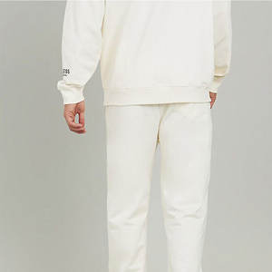 Conjunto deportivo para hombre, sudadera con capucha y pantalones, tela elástica, ropa de entrenamiento para hacer ejercicio, correr y trotar. - Product Image 5