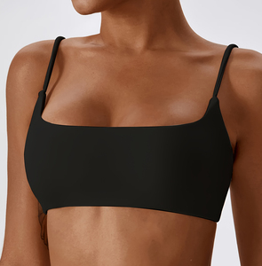 Soutien-gorge de yoga pour femmes avec maintien extensible doux pour des exercices et mouvements confortables tout au long de la journée - Product Image 1
