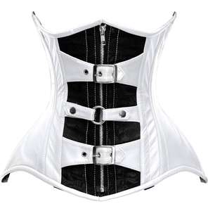 Corsets vintage pour femmes, sexy, gainants, respirants, en cuir moderne, pour grandes tailles - Product Image 1