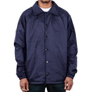 2026 Custom Windbreaker Coaches Jackets 100% Waterproof <b>Thick</b> Men's <b>Winter</b> High Street Style Coaches Jacket For Sale - Product Image 2