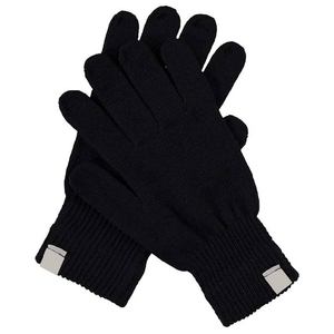 Custom <b>Winter</b> Warm Knitted Magic <b>Gloves</b> Wholesale Plain Black Stretch Thermal <b>Gloves</b> For <b>Men</b> And Women Unisex Soft Acrylic - Product Image 1