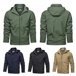 Men Streetwear <b>Windbreaker</b> Manufacturer Waterproof Jacket Custom logo Half Zip Pullover Hoodie <b>Windbreaker</b> - Product Image 1