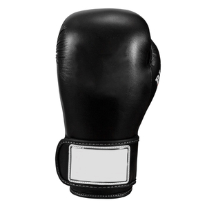 Gants de boxe en cuir personnalisables avec fermeture auto-agrippante, pour entraînement, arts martiaux, boxe, respirants, unisexes. - Product Image 2