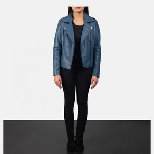 Chaqueta de Piel de Oveja para Mujer, Última Moda, Transpirable, Antiarrugas, Impermeable, Ecológica, de Primera Calidad, Ligera, con Rayas Invernales - Product Image 2