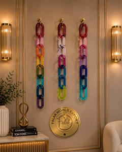 Chaîne décorative en résine de haute qualité, élégante décoration murale en acrylique faite à la main de Falak World Export - Product Image 5