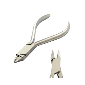 Pince à bec d'oiseau dentaire manuelle en acier inoxydable pour la formation de boucles de fil, instruments orthodontiques de haute qualité pour dentistes - Product Image 1