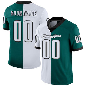 Maillots de football américain personnalisés imprimés, style streetwear, pour adultes, unisexes, à manches courtes, anti-transpiration - Product Image 4