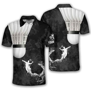 Maillot de badminton personnalisé par sublimation, séchage rapide, respirant, en polyester, tenue de sport, uniforme d'entraînement, vente en gros - Product Image 3