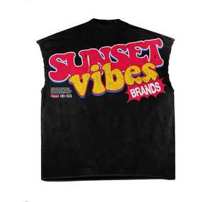 Ensemble streetwear d'été unisexe pour hommes et femmes, mode urbaine, survêtement léger et respirant en coton, t-shirt - Product Image 5