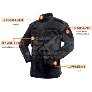 Traje Táctico de Tela Premium con Sensación Ligera y Textura Suave, Prenda Elegante - Product Image 4