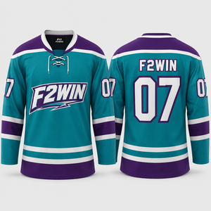 เสื้อฮอกกี้น้ำแข็ง F2WIN แบบยูนิเซ็กซ์ แขนยาว ระบายอากาศได้ดี ซับเหงื่อ สายรัดปรับได้ ทรงปกติ สำหรับผู้ใหญ่ ทีม - Product Image 5
