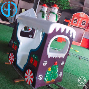 Offre Spéciale Noël Enfants Amusement <span class=keywords><strong>Petit</strong></span> <span class=keywords><strong>Train</strong></span> Électrique Village de Vacances Père Noël <span class=keywords><strong>Train</strong></span> Électrique pour Enfants - Product Image 2