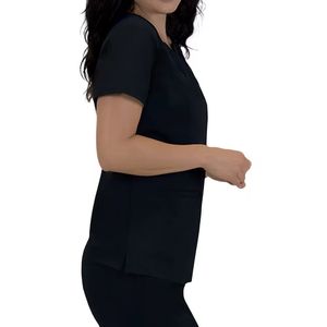 Uniformes de Enfermería Ecológicos, Sostenibles, 100% Algodón Orgánico, Transpirables, Cuello en V, con Dos Bolsillos Delanteros y Pantalones Ajustables - Product Image 5