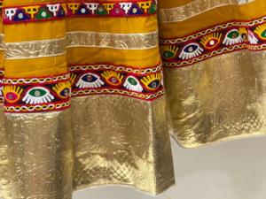 Conjunto de Chaniya Choli de Algodón con Bordado de Espejo para Mujer, Falda Lehenga Tradicional con Dupatta para Vestimenta Étnica Festiva - Product Image 2