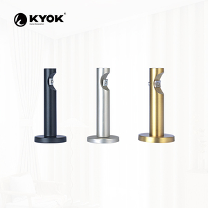 KYOK Tringle à rideau personnalisée Supports réglables Support mural pour décoration de fenêtre Exportateur - Product Image 2