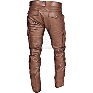 Wholesale Made <b>Men</b> <b>Leather</b> <b>Pants</b> Slim Fit Casual Wear Durable Material Real <b>Leather</b> Made <b>Men</b> <b>Pant</b> - Product Image 4