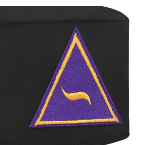 Nuevas Gorras de Corona Masónicas de Alta Calidad con Seda Roja, Bajo MOQ, Servicio OEM, Gorras de Regalia Masónica a Bajo Precio - Product Image 5