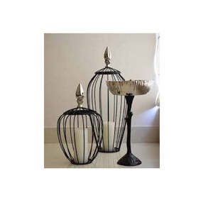 Brass Sheet Moon Cut Metal Brass Stock Available <b>Small</b> Premium <b>Candle</b> Stand Set Two Wholesaler Manufacturer Factory Direct Sale - Product Image 2