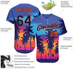 Hot Sale Custom High Quality Fashion T-Shirt for Men Sports Button <b>Baseball</b> Shirts Breathable <b>Baseball</b> Jersey - Product Image 2