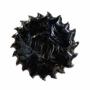 Étoile de ninja en cristal artisanale |   Étoile filante en pierre naturelle du Gujarat |   Décoration de protection spirituelle et cadeau Reiki - Product Image 3