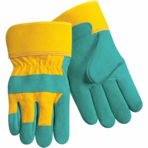 Guantes de Trabajo de Cuero de Oveja Reflectantes, Guantes de Seguridad para la Construcción, Protección Personal, Guantes para Conductores de Montaje - Product Image 4
