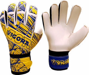 Gants de gardien de but unisexes de haute qualité en cuir PU pour l'extérieur avec protection des doigts et du pouce - Product Image 3