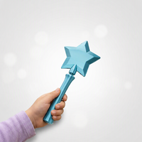Support de paiement portable en plastique fait main pour carte de crédit, motif baguette magique Starlight, avec fonction Tap to Pay, vente en gros