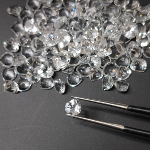 Natural White Topaz 6MM Heart Cut Best Quality Loose Gemstone For Jewelry Making - Product Image 1