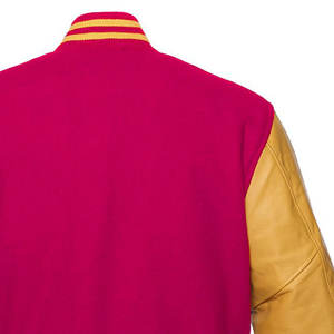 Chaquetas Varsity Ligeras con Logotipo Personalizado para Jóvenes Universitarios, Chaquetas de Béisbol de Manga Larga con Letras, Chaquetas de Lona Estilo High Street - Product Image 6